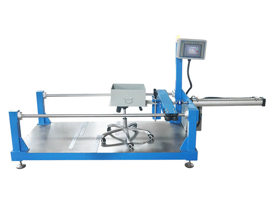 LCD Display Chair Caster / Base Furniture Testing Machines Abrasion Resistance Test Machine