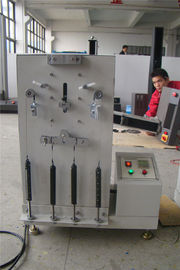 75mm LCD Suitcase Tester , 1/4HP Electric Zipper Pull Tester