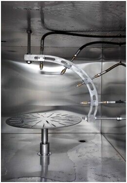 Harga bagus Laboratorium Rain Spray IP Test Chamber Untuk Produk Elektronik AC380V 50Hz on line