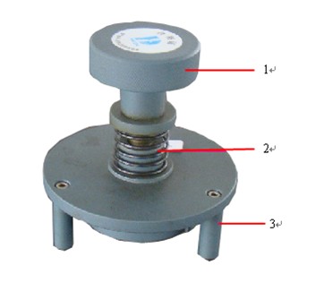 Paper Testing Equipments , Crush Sample Cutter For Testing Corrugated Paperboard Flat Strength