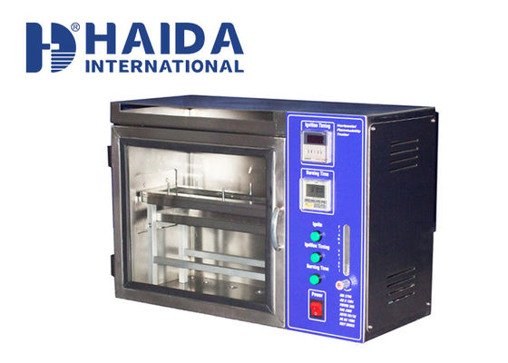 Harga bagus Mesin Uji Flamabilitas Interior Otomotif Bingkai Stainless Steel on line