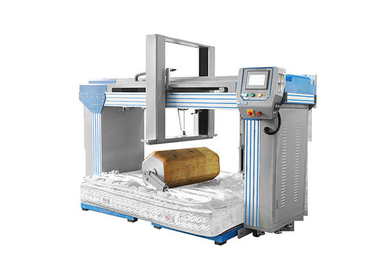 Harga bagus OEM Hexagonal Wood Barrel Cornell Furniture Testing Machines , Mattress Spring Fatigue Tester on line