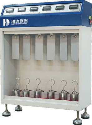 Harga bagus Mesin Penguji Plastik Elektronik Temperatur Ruang Tape Retentive Tester 6 Kelompok on line